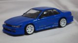 画像: TARMAC WORKS NISSAN VERTEX Silvia S13 BLUE MET