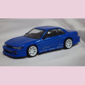 画像: TARMAC WORKS NISSAN VERTEX Silvia S13 BLUE MET