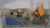 画像: BM CREATIONS DIORAMA CITY Camp Site ORANGE TENT