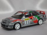 画像: ターマックワークス ミツビシ ランサー エボリューションII ラリーモンテカルロ 1995 SILVER/RED