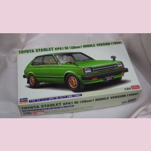 画像: ハセガワ トヨタ スターレット KP61 SE(3Door) 中期型(1980)