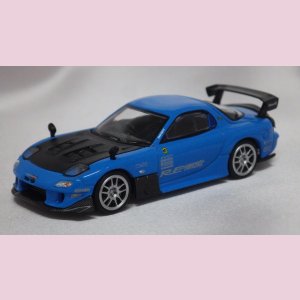 画像: MINI GT MAZDA RX-7 RE雨宮 20B NA 3ROTOR-7 BLUE