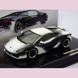 画像: MINICHAMPS Lamborghini Gallardo LP560-4 WINTER 2008 Lamborghini Academy of Ice BLACK/WHITE