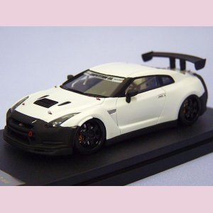 画像: HPI  NISSAN  GT-R(R35) Nismo Test car 2009 Fuji  WHITE/BLACK