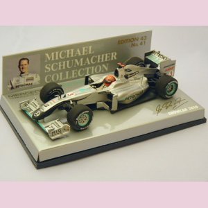 画像: MINICHAMPS Mercedes GP Petronas M.SCHUMACHER SHOWCAR 2010 SILVER