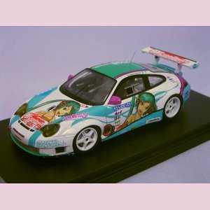 画像: フジミ ポルシェ 911GT3R 初音ミクxGSR Porsche TypeD	