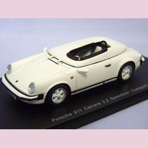 画像: SPARK  Porsche  911 Carrera 3.2 Speedster Clubsport 1987 WHITE