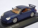 画像: ミニチャンプス ポルシェ 911 GT3 2003 BLUE