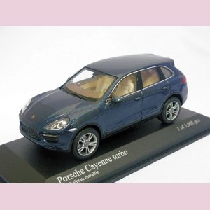 画像: MINICHAMPS  Porsche  Cayenne turbo 2010  BLUE.MET