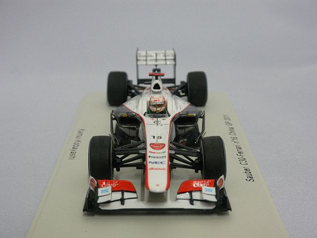 画像2: スパーク  ザウバー C30-フェラーリ No.16 中国GP 2011 小林可夢偉　WHITE