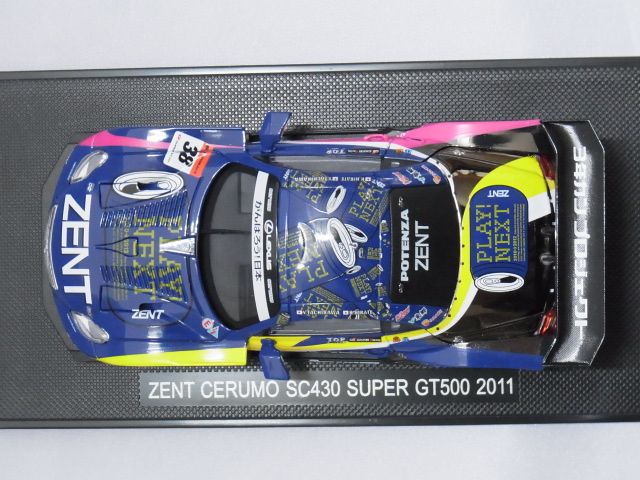 画像: エブロ トヨタ ゼント セルモ SC430 スーパーGT500 '2011 #38 DARK BLUE