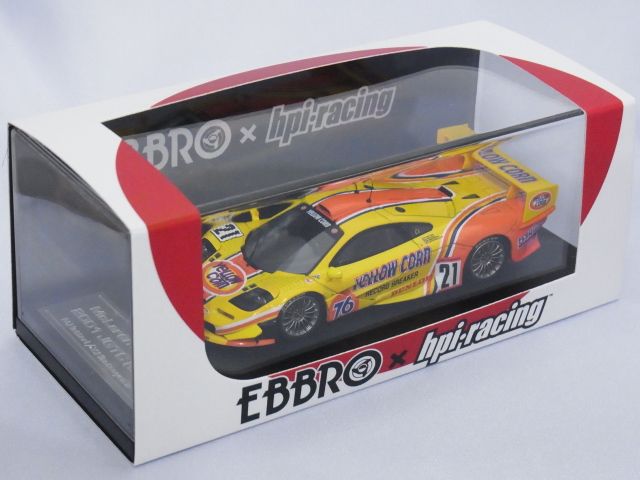 画像5: エブロ(EBBROxhpi) マクラーレン F1 GTR 2001 JGTC #21N.Hattori/Y.Hitotsuyama YELLOW