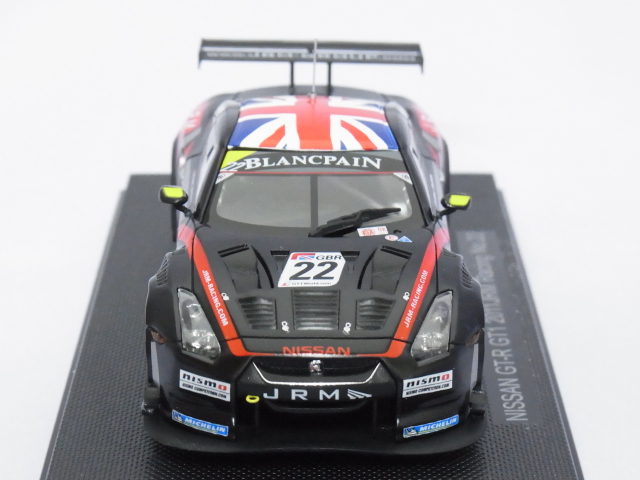 エブロ ニッサン GT-R GT1 2011 JRM Racing #22 BLACK - Tada TooL Garage