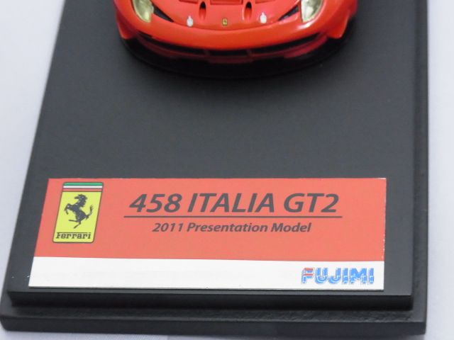 画像5: フジミ フェラーリ 458 イタリア GT2 プレゼンテーションカー RED
