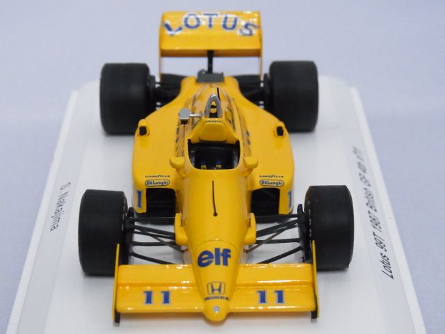 画像2: レーヴコレクション ロータス 99T 1987 イギリスGP 4位 #11 S.Nakajima YELLOW