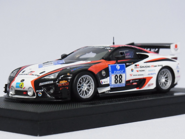 画像1: エブロ トヨタ レクサスLFA Nur 24h 2011 No.88 WHITE