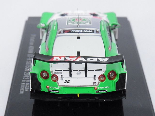 画像4: エブロ ニッサン D'ステーション アドバン GT-R スーパーGT500 2012 No.24 H.YASUDA/B.WIRDHEIM WHITE/GREEN