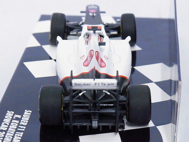 画像4: ミニチャンプス ザウバ－ F1チーム 小林可夢偉 ショーカー 2012 GRAY/WHITE