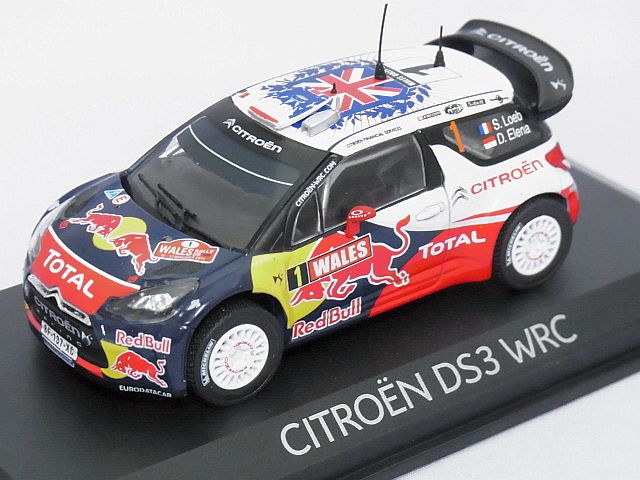 画像1: ノレブ シトロエン DS3 WRC Championne du Monde Rallye GrandeBretagne 2011 Loeb/Elena Red Bull