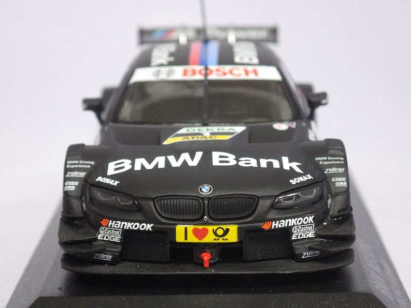 画像2: ミニチャンプス BMW M3 DTM(E92) 'BMW チームシュニッツァー' B.Spengler DTM 2013 MAT BLACK