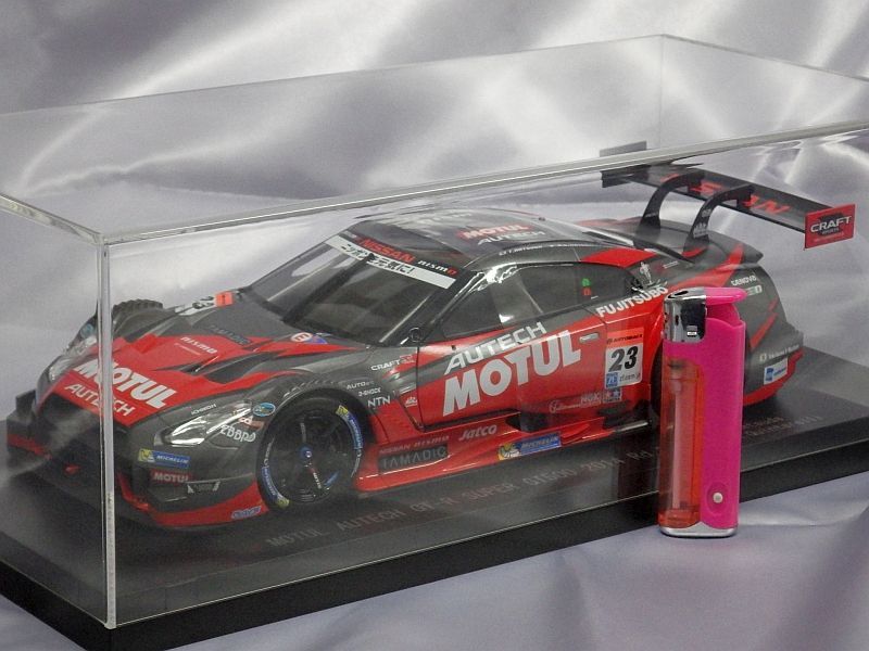 絶版品・未展示＞EBBRO エブロ 1/18 MOTUL AUTECH GT-R No.23 SUPER GT