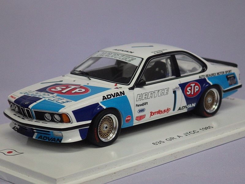 スパーク BMW 635 Gr.A JTCC 1985 N.Nagasaka/K.Mogi WHITE/BLUE