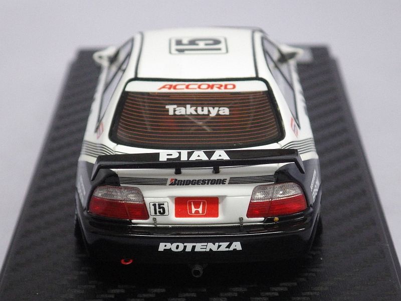 イグニッションモデル ホンダ PIAA アコード VTEC(#15) 1996 JTCC WHITE/BLACK - Tada TooL Garage