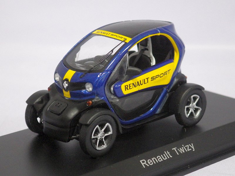 スパーク ルノー Twizy Renault Sport 15 Blue Yellow Tada Tool Garage