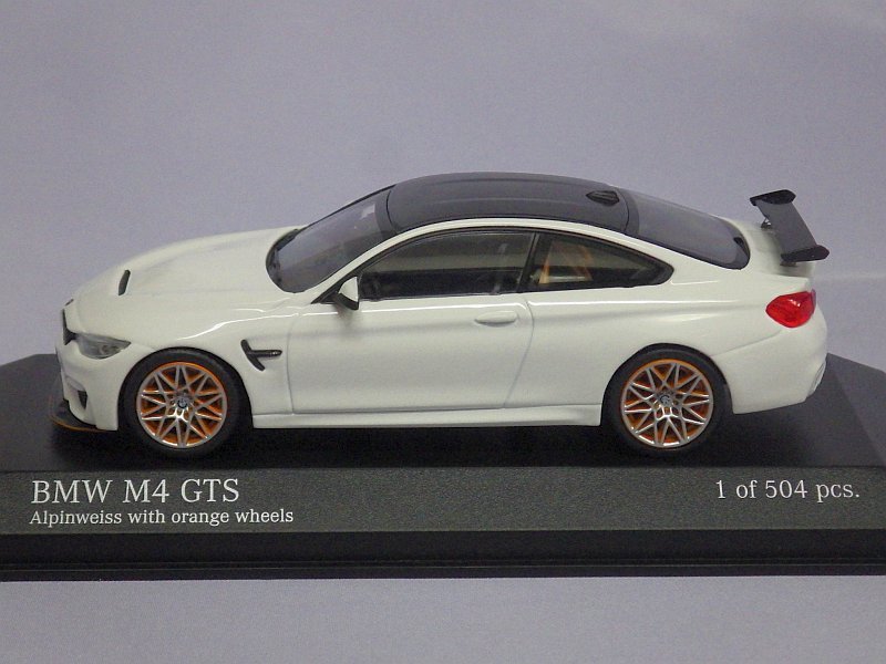 品揃え豊富で 送料350円～ MINICHAMPS 1/43 BMW M4 GTS 2016
