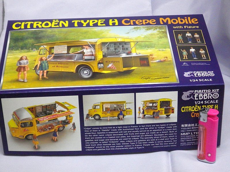 EBBRO CITROEN TYPE H Crepe Mobile with Figure - Tada TooL Garage