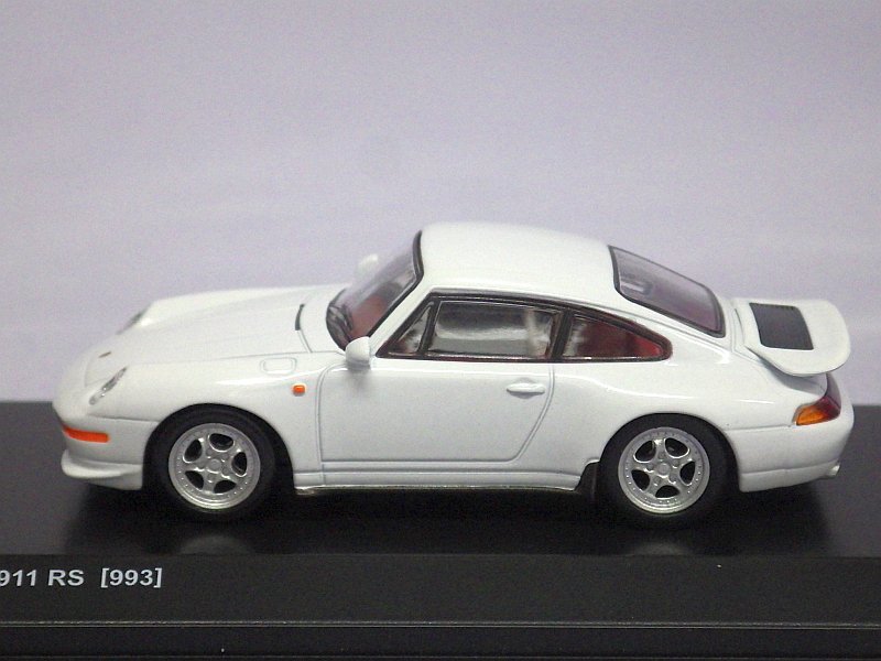 京商 ポルシェ 911 RS (993) WHITE - Tada TooL Garage