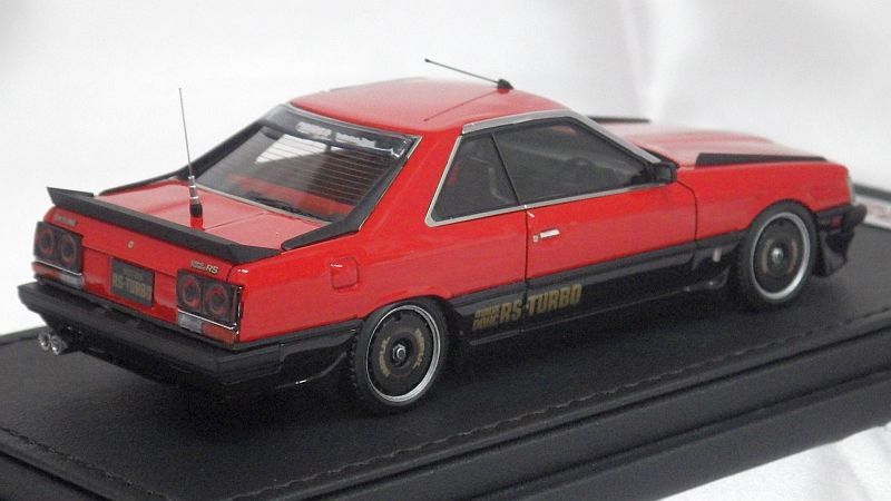 Ignition Model NISSAN Skyline 2000 RS-Turbo(R30) RED/BLACK