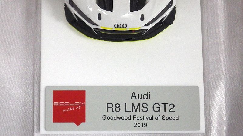 MAKE UP EIDOLON AUDI R8 LMS GT2 GoodWood Festival of Speed WHITE