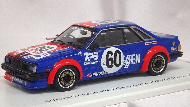 スパーク スバル レオーネ RX 4WD No.60 Suzuka 1000km Race 1983 