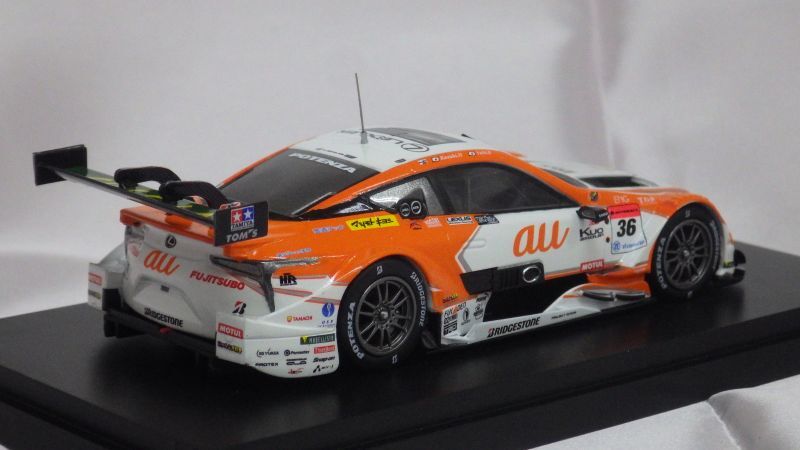 エブロ トヨタ au トムス LC500 SUPER GT500 2018 No.36 K.Nakajima/Y