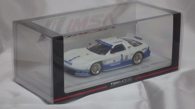 TSM MODEL マツダ RX-7 GTO #1 1990 IMSA MID-OHIO 250KM WINNER WHITE