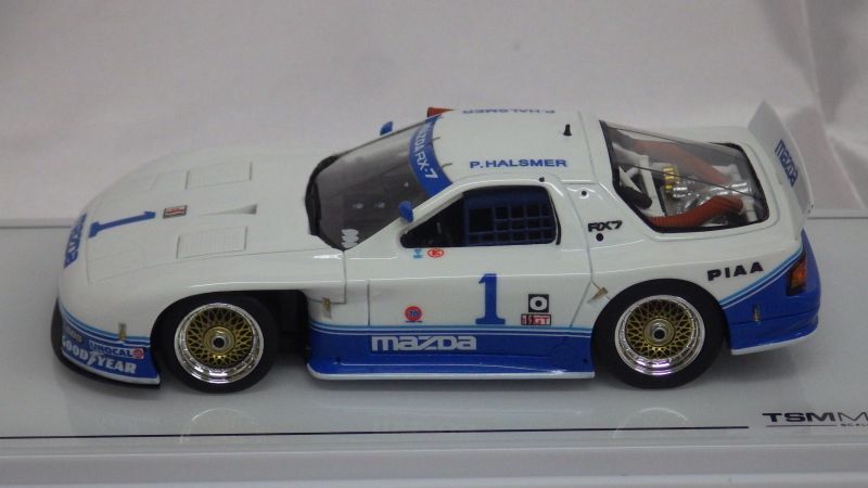 TSM MODEL マツダ RX-7 GTO #1 1990 IMSA MID-OHIO 250KM WINNER WHITE