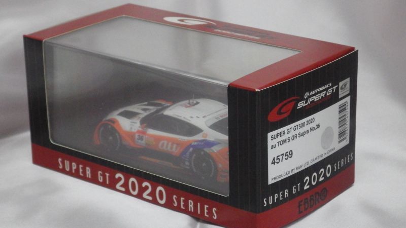 エブロ トヨタ au トムス GR スープラ SUPER GT GT500 2020 Y