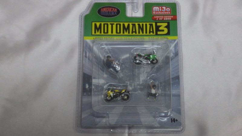 画像1: T09171 AMERICAN DIORAMA Figure Set - Moto Mania3