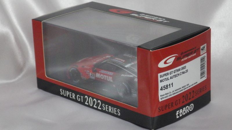 エブロ 日産 モチュールオーテック Z SUPER GT500 2022 No.23 T