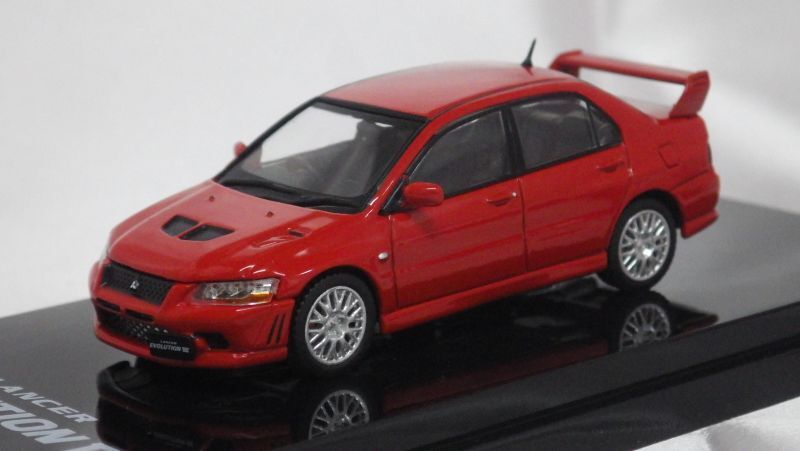 画像1: ホビージャパン ミツビシ ランサー GSR エボリューションVII with Engine Display Model Palmer Red