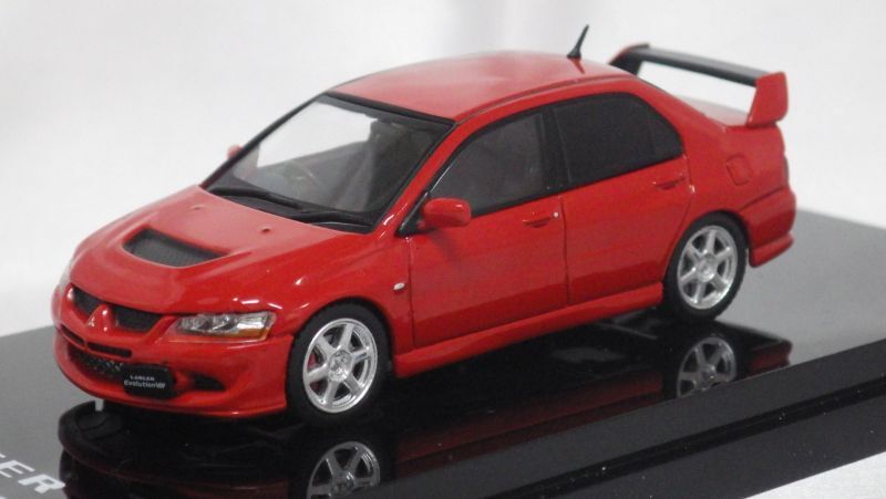 画像1: ホビージャパン 三菱 ランサーGSR EVOLUTION VIII with Engine Display Model Red Solid