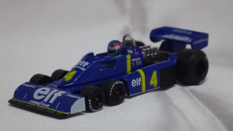 画像1: MINI GT Tyrrell P34 #4 Patrick Depailler 1976 Swedish GP 2nd Place BLUE