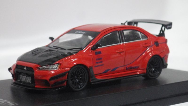 画像1: CM-MODEL MITSUBISHI VARIS LANCER EVOLUTION X RED