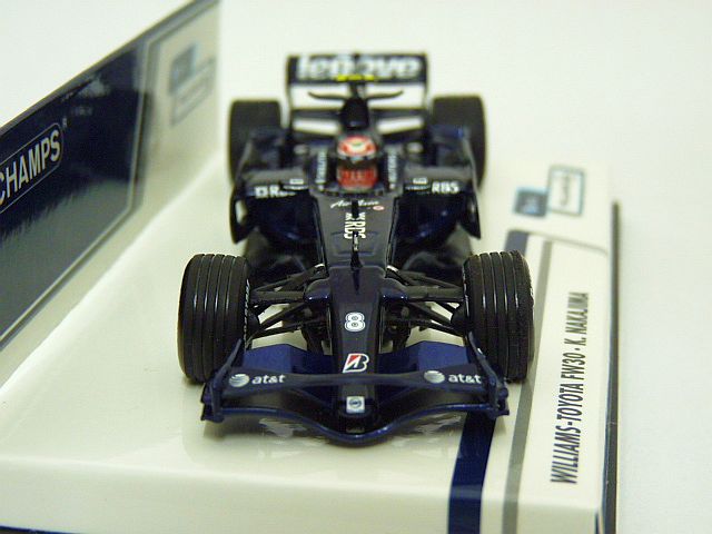 画像2: MINICHAMPS  at&t Williams-Toyota FW30 K.Nakajima Test Barcelona 1-3 Feb 2008 DARK BLUE