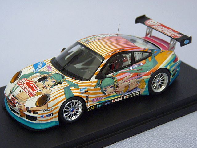画像1: FUJIMI (True Scale Miniatures)  Porsche   911GT3R 初音ミクxGSR	