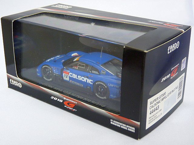 画像4: EBBRO NISSAN  CALSONIC IMPUL GT-R Rd.3 Fuji SGT500 '10 #12 BLUE