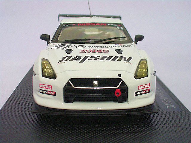 エブロ ニッサン ダイシン R35 GT-R スーパー耐久 2010 WHITE - Tada