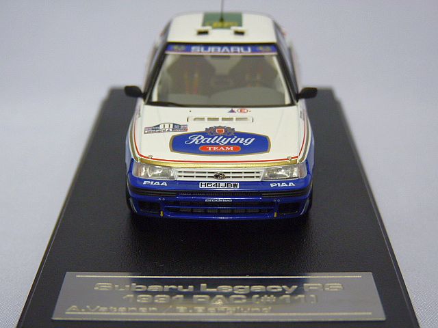 画像2: HPI   SUBARU  Legacy RS #11 1991 RAC Rally A.Vatanen/B.Berglund  WHITE/BLUE