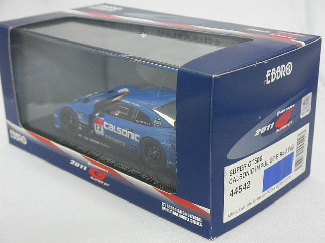 画像5: エブロ 日産 カルソニックインパル GT-R Rd.2 Fuji SGT500 2011#12  BLUE